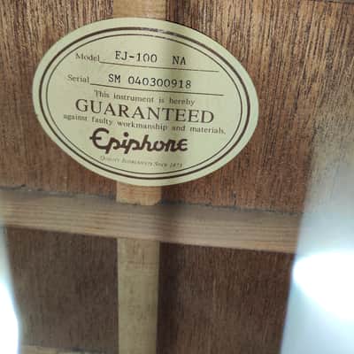 Epiphone EJ-100 na - Gloss image 6