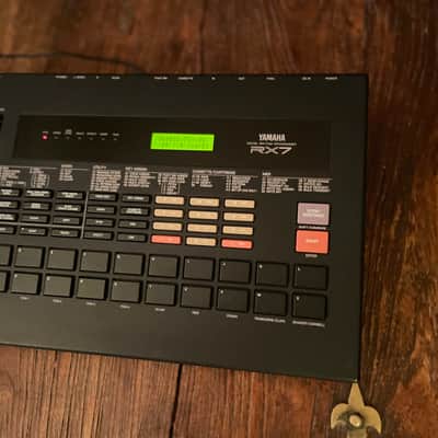 Yamaha RX7 Digital Rhythm Programmer 1987 - Black image 4