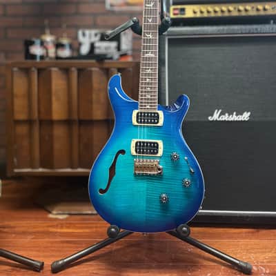 PRS SE Custom 24 Semi-Hollow Piezo 2025 - Present - Lake Blue image 2