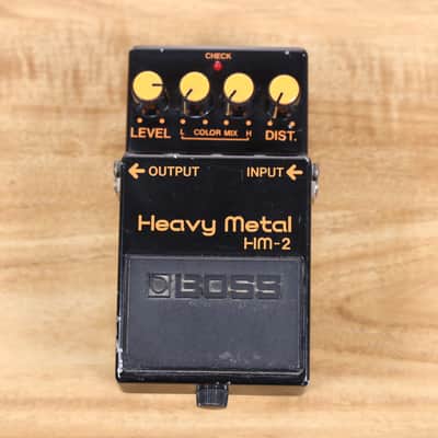 Vintage Boss HM-2 Heavy Metal (Black Label) 1988 - 1992 - Black image 2