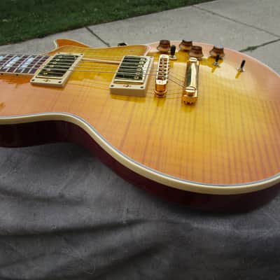 HERITAGE H-150-LE DELUXE 2003 LIMITED LES PAUL FLAMETOP 1 OWNER #201 of 500 NOS Mint Seth Lover Spec-Ordered image 5