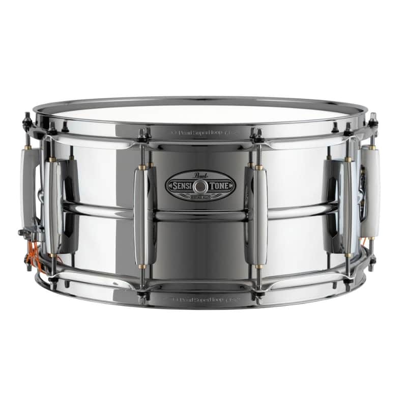 Pearl Sensitone Heritage Alloy Snare Drum 14x6.5 Steel image 1