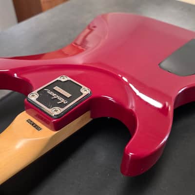 Jackson AT2T MIJ Japan 1997 - Cherry Sunburst Flame Top EMG HH Super Archtop AT1 Strat Pre-Fender Pro Professional 90s Guitar image 15