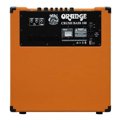Orange Crush Bass 100W Bass Guitar Combo Amp, Orange image 5