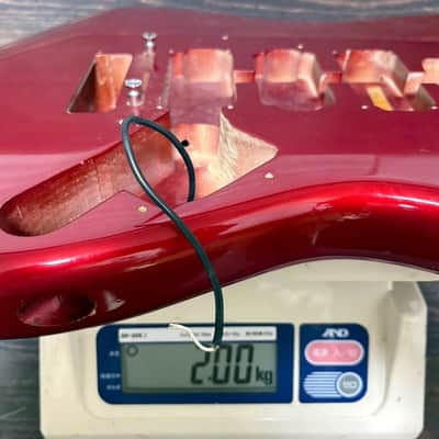 80s FERNANDES FST-80 Stratocaster Type Alder Body Candy Apple Red Made in Japan image 18