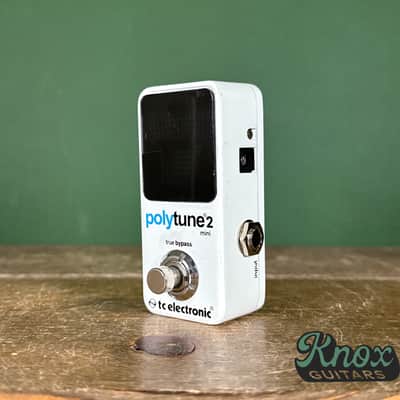 TC Electronic Polytune 2 Mini Poly-Chromatic Tuner Pedal | Reverb