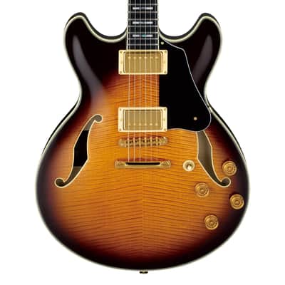 Ibanez JSM100VT John Scofield Signature w/Case - Vintage Sunburst image 1