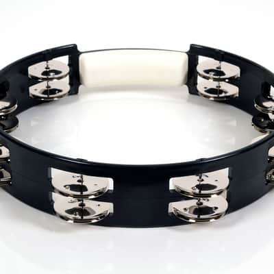 Rhythm Tech TRUE COLOURS TAMBOURINE 10" TC4010 - Black image 2