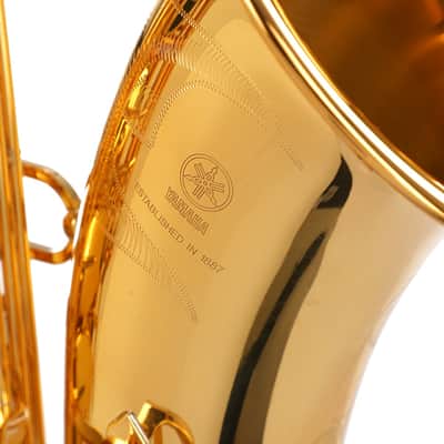 Yamaha YTS-480 Intermediate Tenor Saxophone - Gold Lacquered image 4