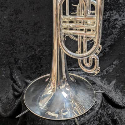 RS Berkeley Marching Mellophone - Silver image 3