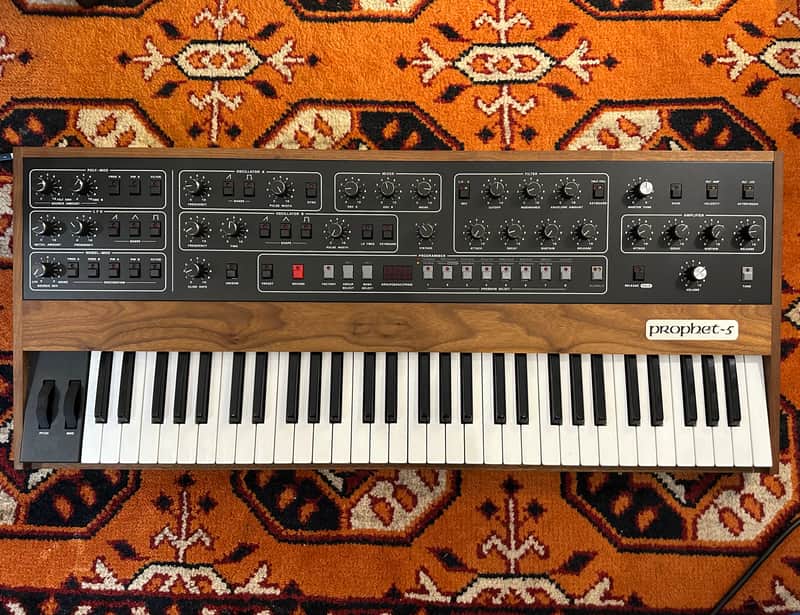Sequential Prophet 5 Rev4 61-Key 5-Voice Polyphonic Synthesizer image 1