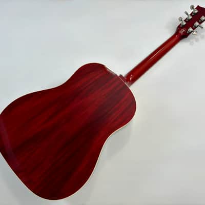 Gibson J-45 Slash Signature 2020 Vermillon Burst image 16