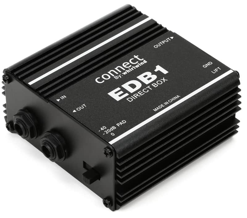 Whirlwind EDB1 1-channel Passive Instrument Direct Box image 1