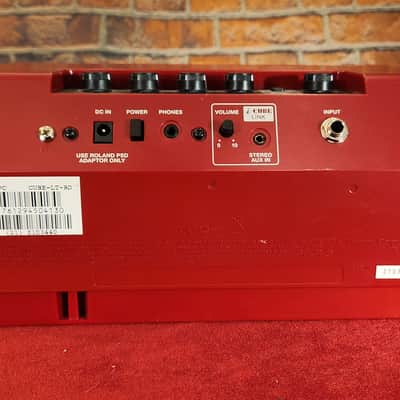 Roland Cube Lite 2-Channel 10-Watt 2x3" Guitar Combo Red w/ Power Supply image 6