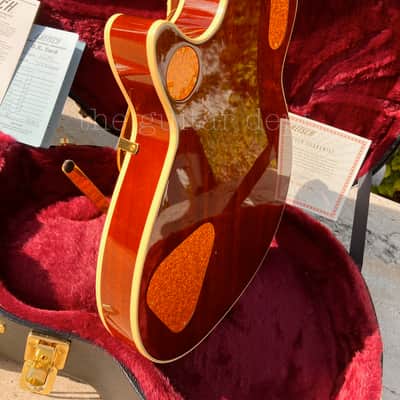 ✮AMAZING✮2023 Gretsch G-6134T GQM Limited Edition PENGUIN✮QUILT FORGE GLOW✮£3899 image 14