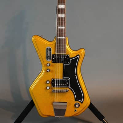 Eastwood Airline Jetsons '59 2P Gold Metal Flake w/Case (2013) - Used image 2