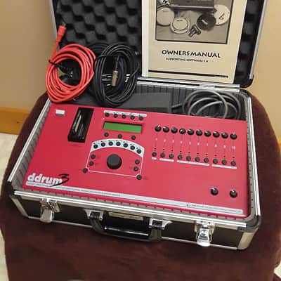 ddrum3 Electronic Drum Module with Storage Case, Owners Manual & Midi Cables - *Super Rare to Find* image 2