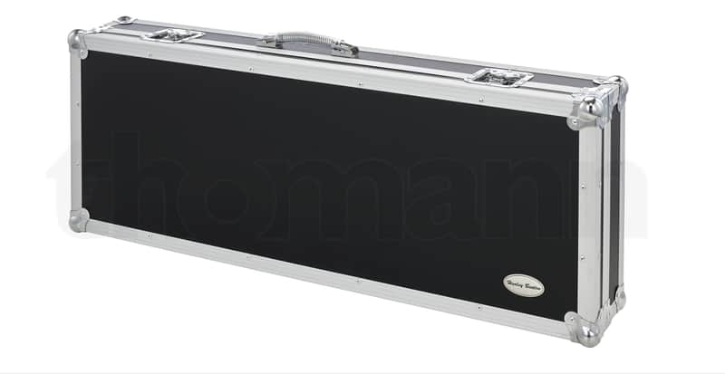 Flight Case pro - Toutes guitares - Noir-Alu image 1