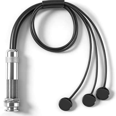 Mini Acoustic Guitar Pickup, Passive Piezo Acoustic Pickup with Three Balanced, Piezo Pickup for Acoustic Guitars, GS Mini & Journey Collapsible Models, Steel String Acoustic Guitar, Ukulele image 1