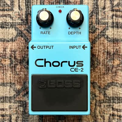 1986 Boss CE2 Chorus Vintage Green Label MIJ Made In Japan Guitar Effect Pedal! image 1