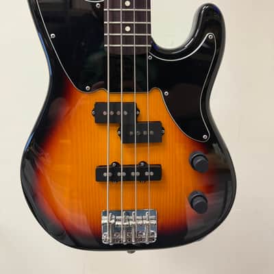 Fender Precision Electric Bass Guitar - Sunburst image 1
