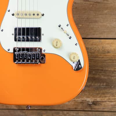 Schecter Nick Johnston Traditional HSS Electric Guitar - Atomic Orange image 4