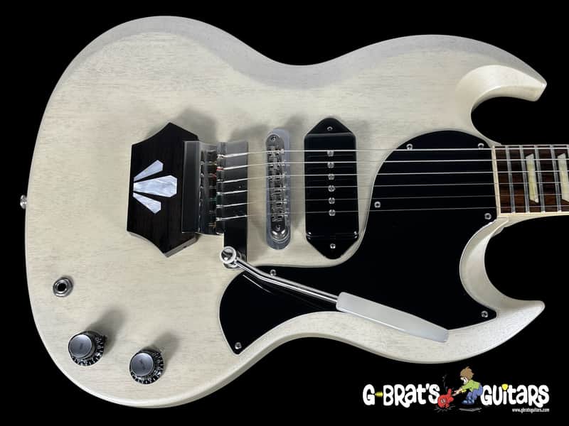 2020 Gibson SG Junior 1962 Custom Shop Brian Ray Signature ~ White Fox