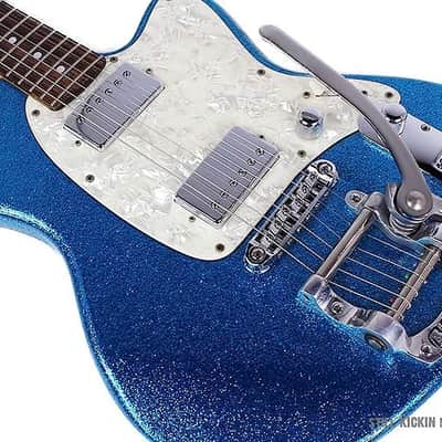 Ibanez Talman TC825 Blue Sparkle Bigsby + Hard Case TC 825 MIJ