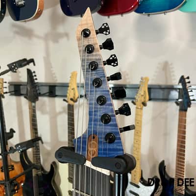 OD Guitars Venus Multiscale 7-String Electric Guitar w/ Case-Mid Burst image 11