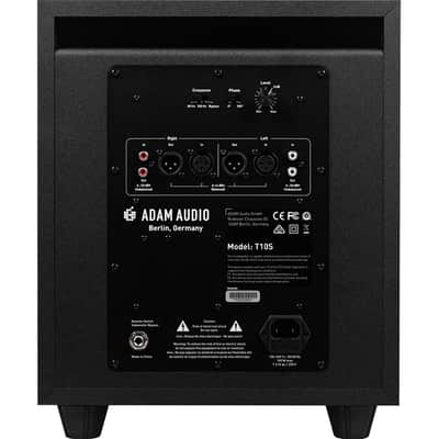 ADAM Audio T10S Studio Subwoofer for Studio Quality Sound (Single), Black image 5