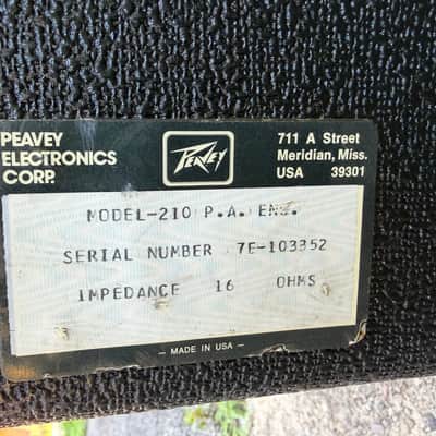 Peavey XR-500 mixer amp w/ 2 speakers image 8
