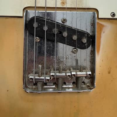 1970 - 1975 Blonde Fender Telecaster with Maple Fretboard and Hardshell Case image 19
