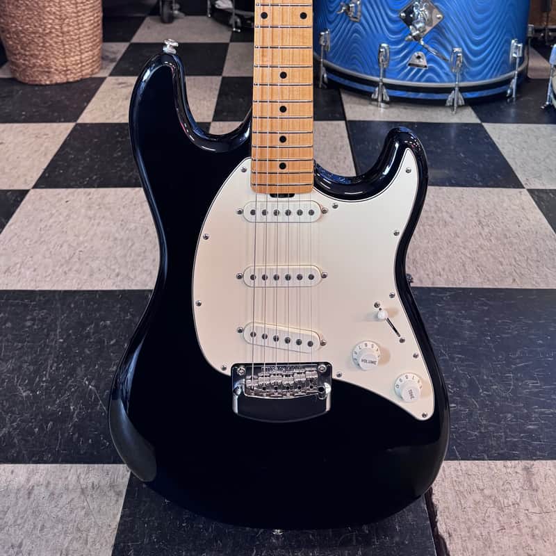Ernie Ball Music Man Cutlass SSS Tremolo 2015 - 2017 Black image 1