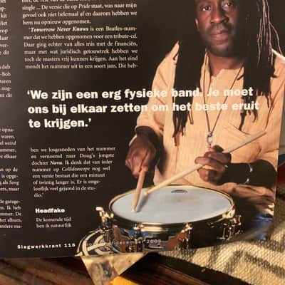 Sonor Artist series snare drum 1991 Earth image 2