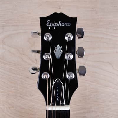 Epiphone PR-350B 1999 Ebony Acoustic Guitar w/ Bag image 14
