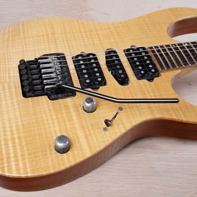 Ibanez J Custom RG8570 MIJ 2004 Natural Made in Japan w/ OHSC, Paperwork image 4
