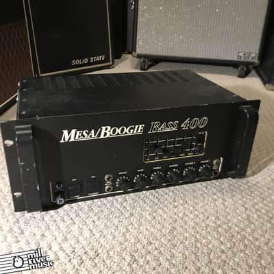 Mesa Boogie Bass 400 2-Channel 400-Watt Rackmount Tube Bass Amp Head image 1