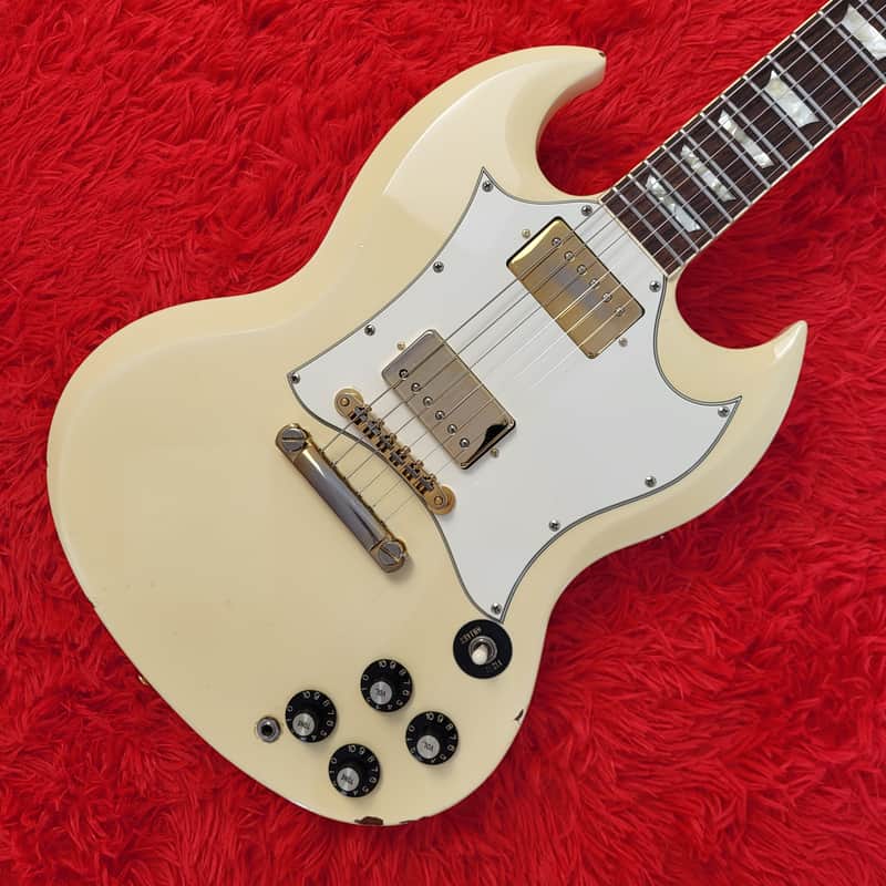 Bacchus BSG-68V SG Standard 1998  - Vintage Series - White  - Made In Japan MIJ image 1