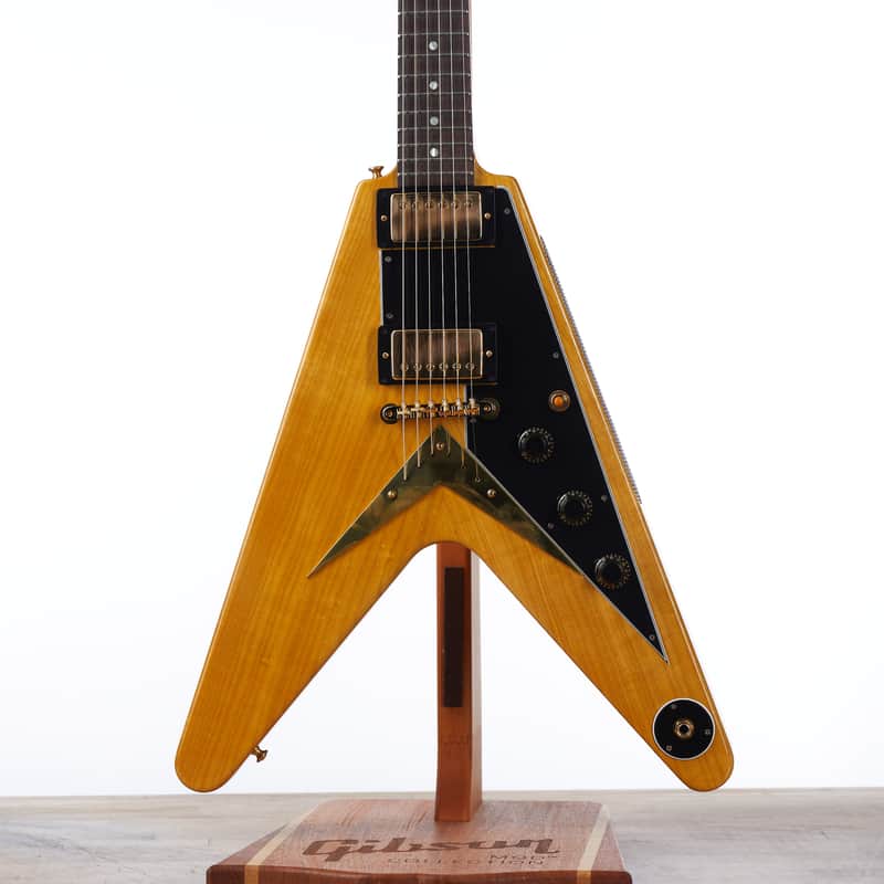 Gibson Custom 1958 Flying V Reissue, Natural | Demo