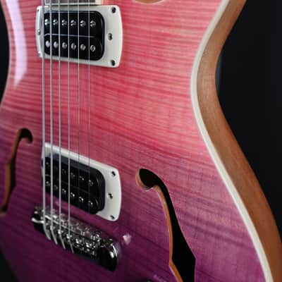 PRS PRS SE Ed Sheeran Hollowbody I Piezo Baritone Pink Ombre #473 image 16