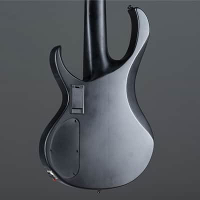 Ibanez Iron Label BTB625EX-BKF Black Flat - 5-String Electric Bass image 7