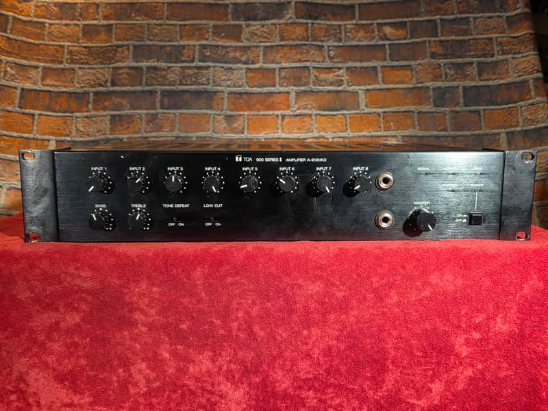 TOA 900 Series II A-912mk2 Power Amplifier image 1