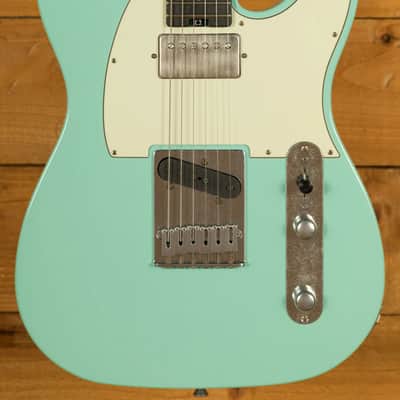 Schecter USA Custom Shop Nick Johnston PT S/H Wembley - Maccasar Ebony - Atomic Green Aged Nitro image 1
