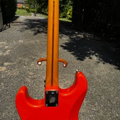 Fender Stratocaster Deluxe 2002 - Capri orange image 9