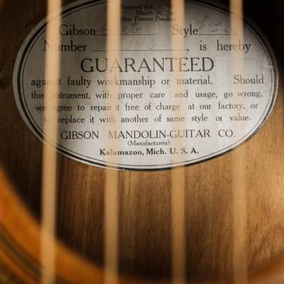 Vintage Gibson L3 Standard w/ Spruce & Birch Pre-Owned 1907 image 10