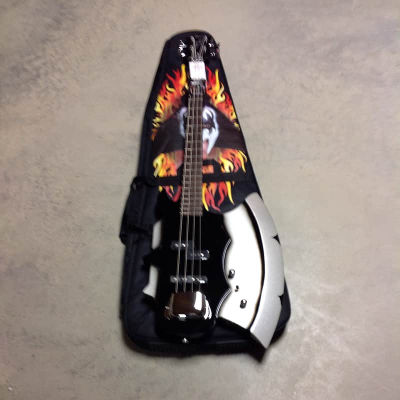 Cort Gene Simmons Axe Bass 2013 Black &Silver image 1