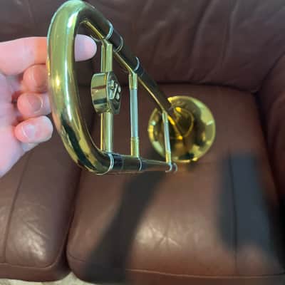 Buescher Custom (1955) Aristocrat (Big B) (Model 414) Bb Tenor Trombone SN 351973(professional) image 15