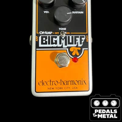 Immagine Electro-Harmonix Op Amp Big Muff Pi - Present - Black/Orange - X21616 - 2