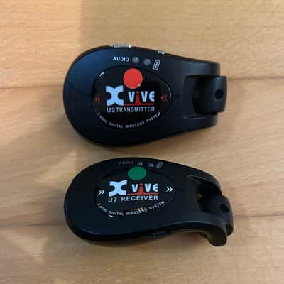 Xvive U2 Wireless Guitar System 2010s - Black image 1