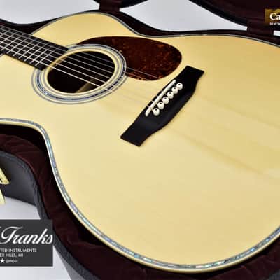 MJ Franks 000-42 Style, Short Scale, Euro Spruce, Madagascar RW, 1-11/16" Nut image 25